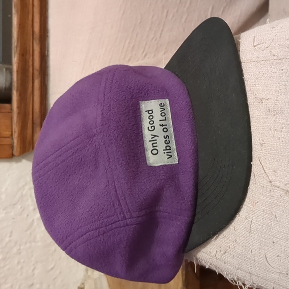 Fleece cap 5 pannel snapback One size unisex adjustable perfect fit - Picture 3 of 13